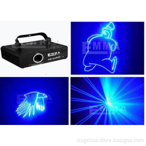 2W Blanking Programmable Laser , Dj Strobe Lights For Movie